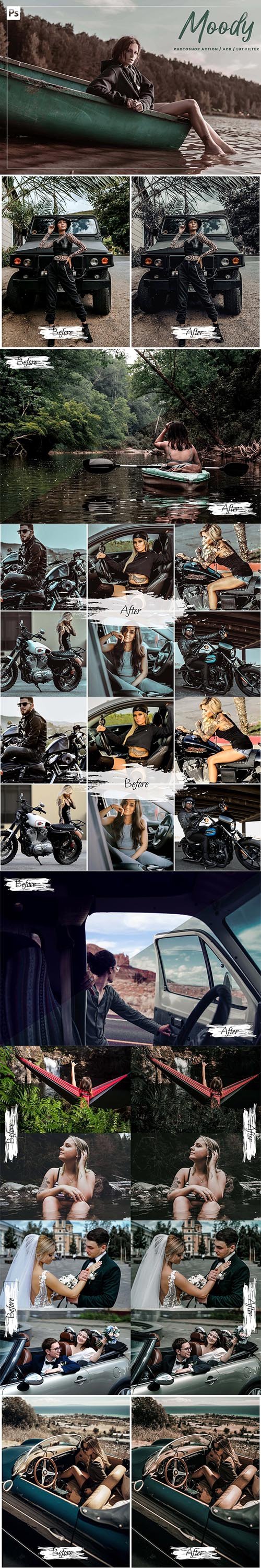 CreativeMarket - 10 Moody Ps Action, ACR, LUT - 5942281