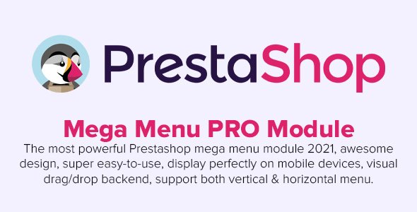 Mega Menu PRO v2.3.4 - PrestaShop Module
