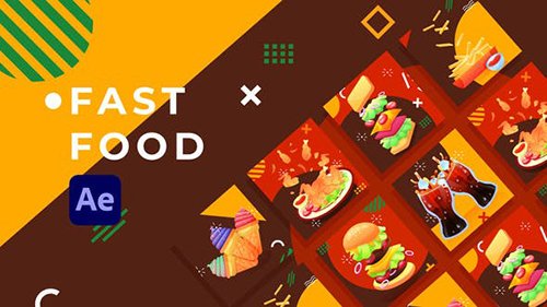 Fast Food Product Promo | After Effects 31670718