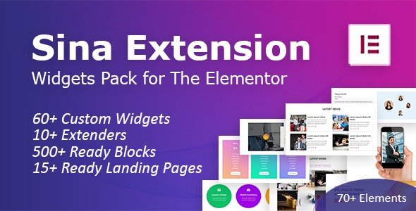 CodeCanyon - SEFE - Sina Extension for Elementor v1.7.7 - 25391475 - NULLED