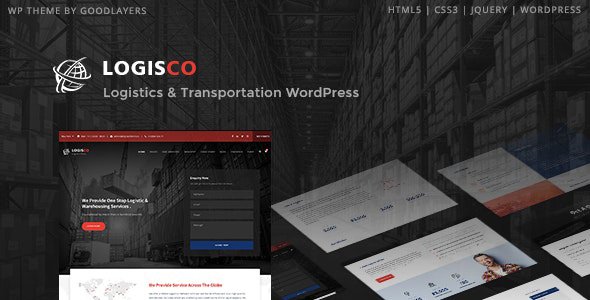 ThemeForest - Logisco v1.0.1 - Logistics & Transportation WordPress - 23075275