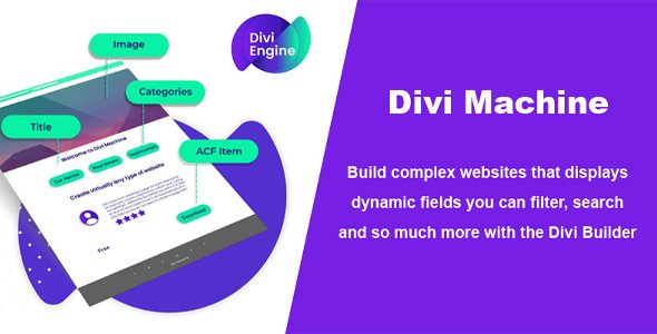 DiviEngine - Divi Machine v3.0.1 - Toolkit for Adding and Creating Dynamic Content using Divi and Advanced Custom Fields