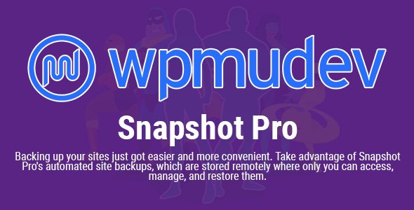 WPMU DEV - Snapshot Pro v4.3.2 - Efficient WordPress Backups Plugin