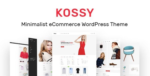ThemeForest - Kossy v1.29 - Minimalist eCommerce WordPress Theme - 22197954