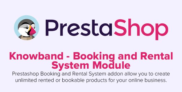 Knowband - Booking and Rental System v1.0.7 - PrestaShop Module
