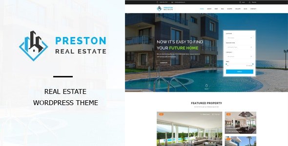 ThemeForest - Preston v1.2.1 - Real Estate WordPress Theme - 19009097