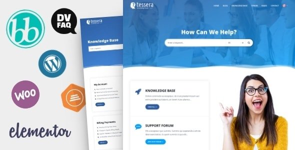 ThemeForest - Tessera v2.5 - Knowledge Base & Support Forum WordPress Theme - 23527937