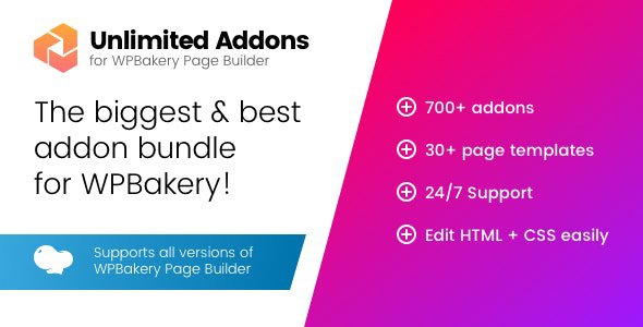 CodeCanyon - Unlimited Addons for WPBakery Page Builder (Visual Composer) v1.0.42 - 19602316