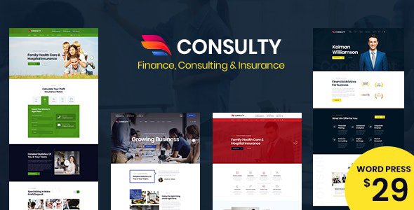 ThemeForest - Consulty v1.0.4 - Business Finance WordPress Theme - 24793052