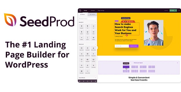 SeedProd Pro v6.15.12 - Landing Page Builder for WordPress - NULLED