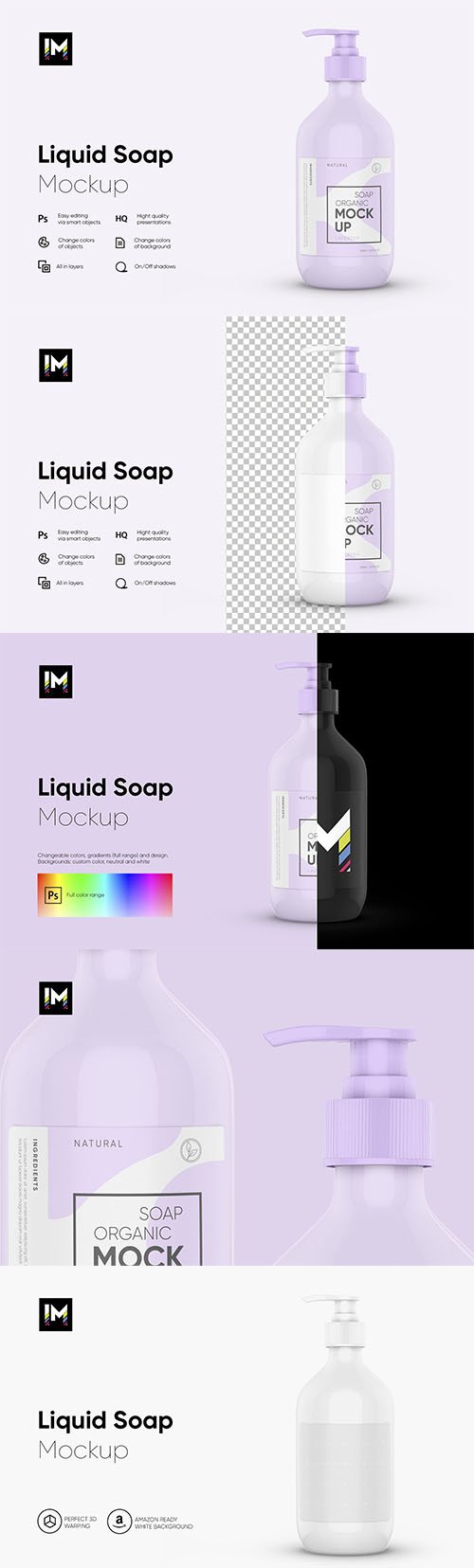 CreativeMarket - Liquid Soap Bottle Mockup - 5892094