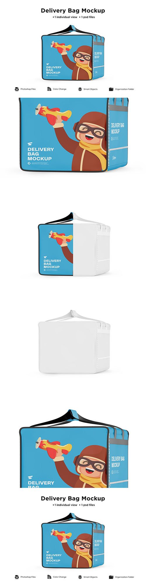 CreativeMarket - Delivery Bag Mockup - 6063305