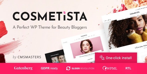 ThemeForest - Cosmetista v1.0.5 - Beauty & Makeup Theme - 22165261