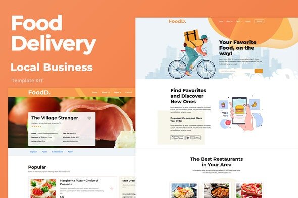 ThemeForest - Food Delivery v1.0.1 - Local Business - 28115540