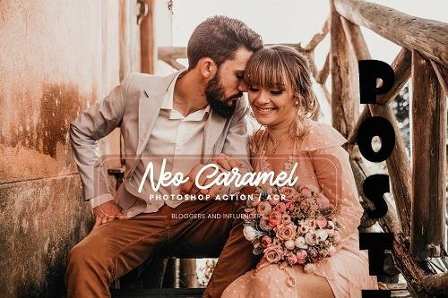 15 Photoshop Actions ACR Presets Neo Caramel - 1357744