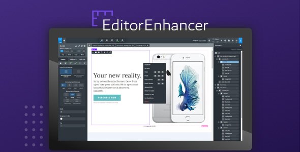 Editor Enhancer v4.3.4 - Extensions For Oxygen Builder Plugin - NULLED