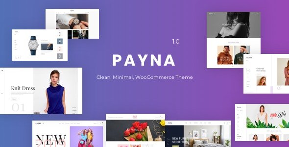 ThemeForest - Payna v1.1.5 - Clean, Minimal WooCommerce Theme - 23469811