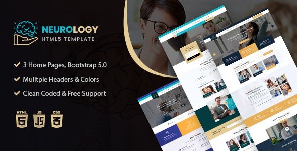 ThemeForest - Neurology v1.0 - Psychology & Counseling HTML Template - 30614484