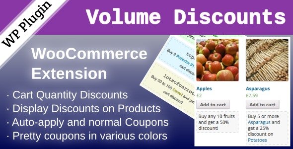 CodeCanyon - WooCommerce Volume Discount Coupons v1.7.0 - 5539403