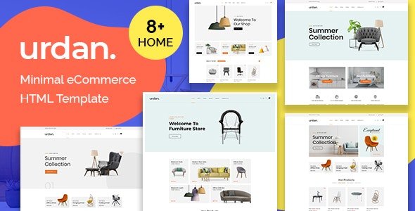 ThemeForest - Urdan v1.1 - Minimal eCommerce HTML Template - 32071665