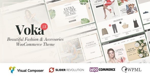 ThemeForest - Voka v2.1.9 - Fashion Cosmetic & Accessories WooCommerce Theme - 22555312