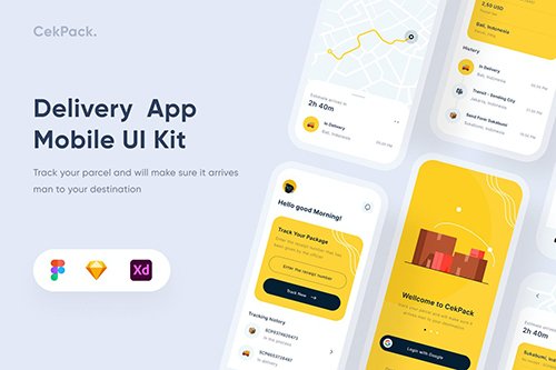Delivery Mobile App - Uixasset