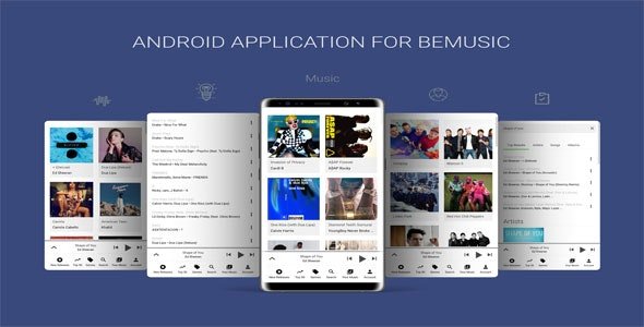 CodeCanyon - Android Application For BeMusic v6.0 - 20167775