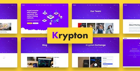 ThemeForest - Krypton v1.0.0 - Bitcoin Crypto Currency Joomla Template - 32280799