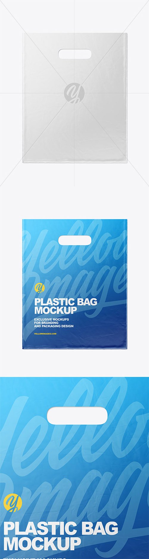 Plastic Carrier Bag Mockup 80480 TIF