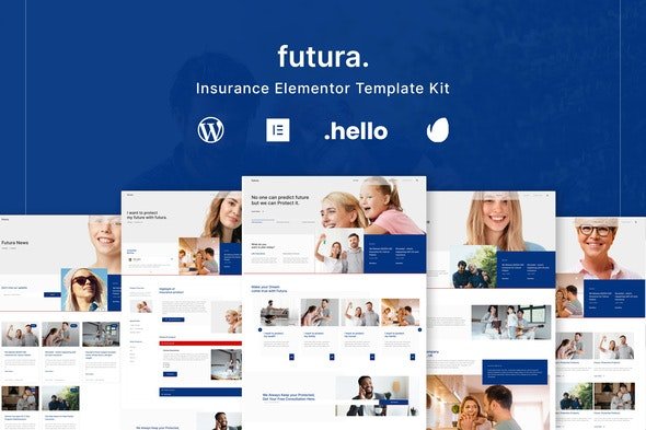 ThemeForest - Futura v1.0.0 - Insurance Elementor Template Kit - 32531922