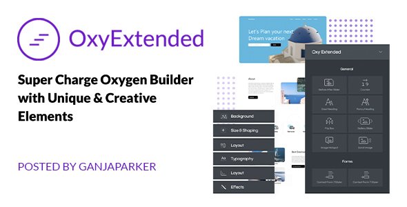 Oxy Extended v1.1.0 - Super Charge Oxygen Builder with Unique & Creative Elements - NULLED