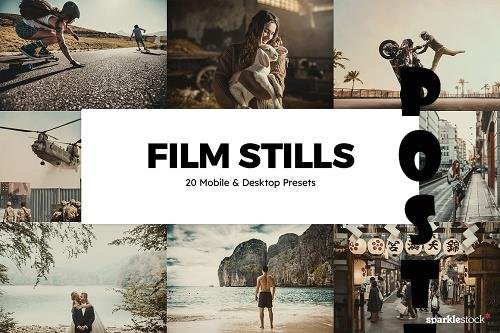 20 Film Stills Lightroom Presets - 6221609