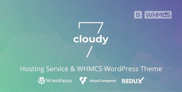 ThemeForest - Cloudy 7 v1.0 - Hosting Service & WHMCS WordPress Theme - 22648412