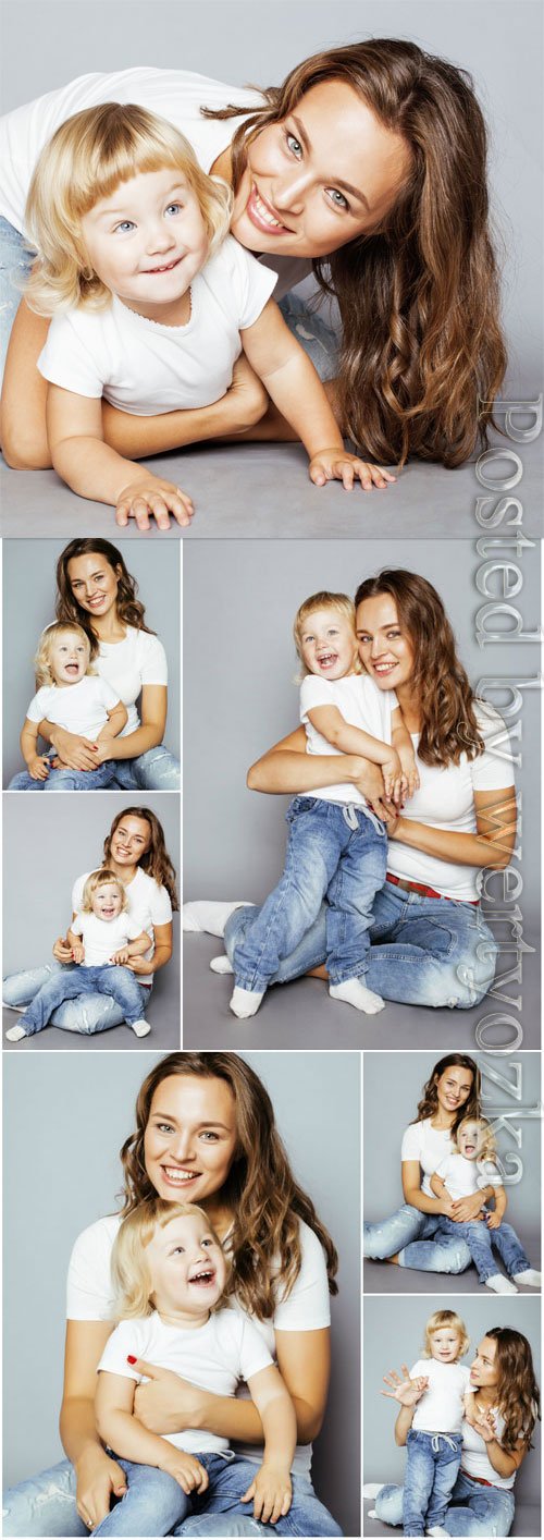 StockPhoto - Happy Mom With Son