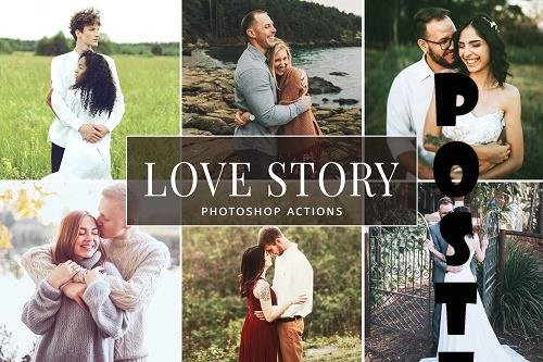 Love Story Photoshop Actions - 6264470