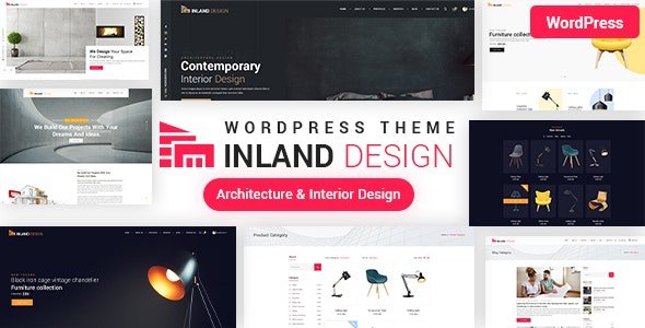 ThemeForest - Inland v1.0.3 - Interior Design WordPress Theme - 25955438