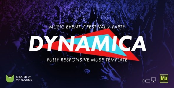 ThemeForest - Dynamica v1.0 - Music Event / Festival / Party Responsive Muse Template - 16175389