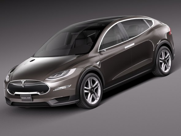 Tesla Model X Prototype 2012