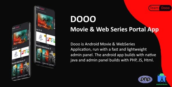 CodeCanyon - Dooo v1.6.0 - Movie & Web Series Portal App - 31258711 - NULLED