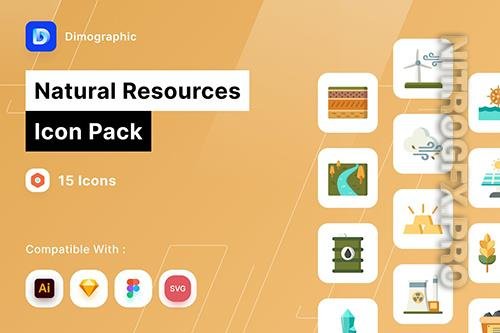 Natural Resources Icon Pack