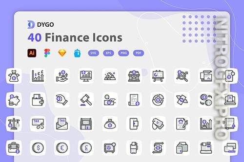 Dygo - Finance Icons