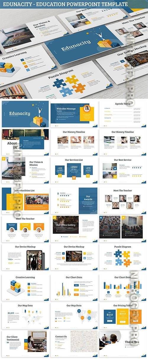 Edunacity - Education Powerpoint Template