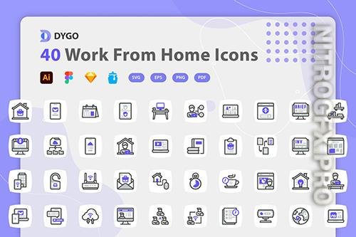 Dygo - Work From Home Icons QPE82SG