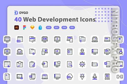 Dygo - Web Development Icons V7UJA87