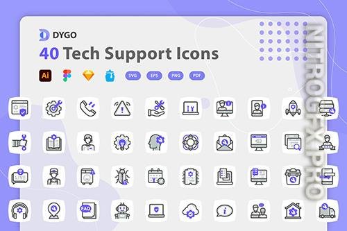 Dygo - Tech Support Icons N4MBAQ9