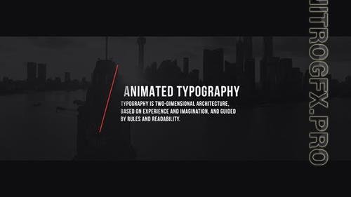 Typographic Elements | Premiere Pro 24827630