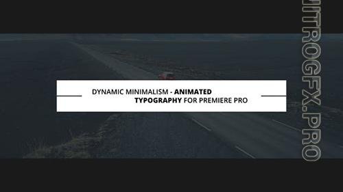 Dynamic Minimalism | Animated Titles for Premiere Pro 23340889