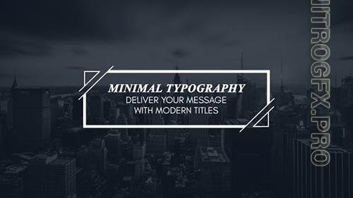Minimal Motion Typography | for Premiere Pro 23759620