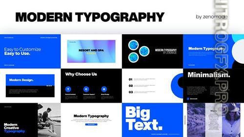 Modern Typography for Premiere Pro 33263442
