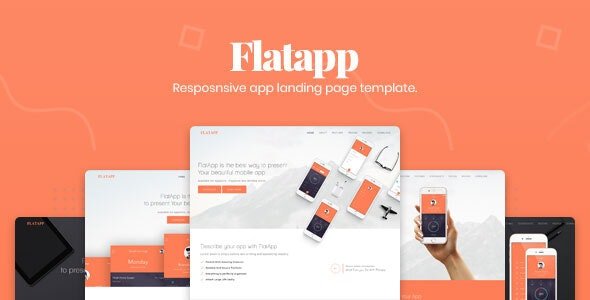 ThemeForest - FlatApp v1.0 - App Landing Page - 20440033